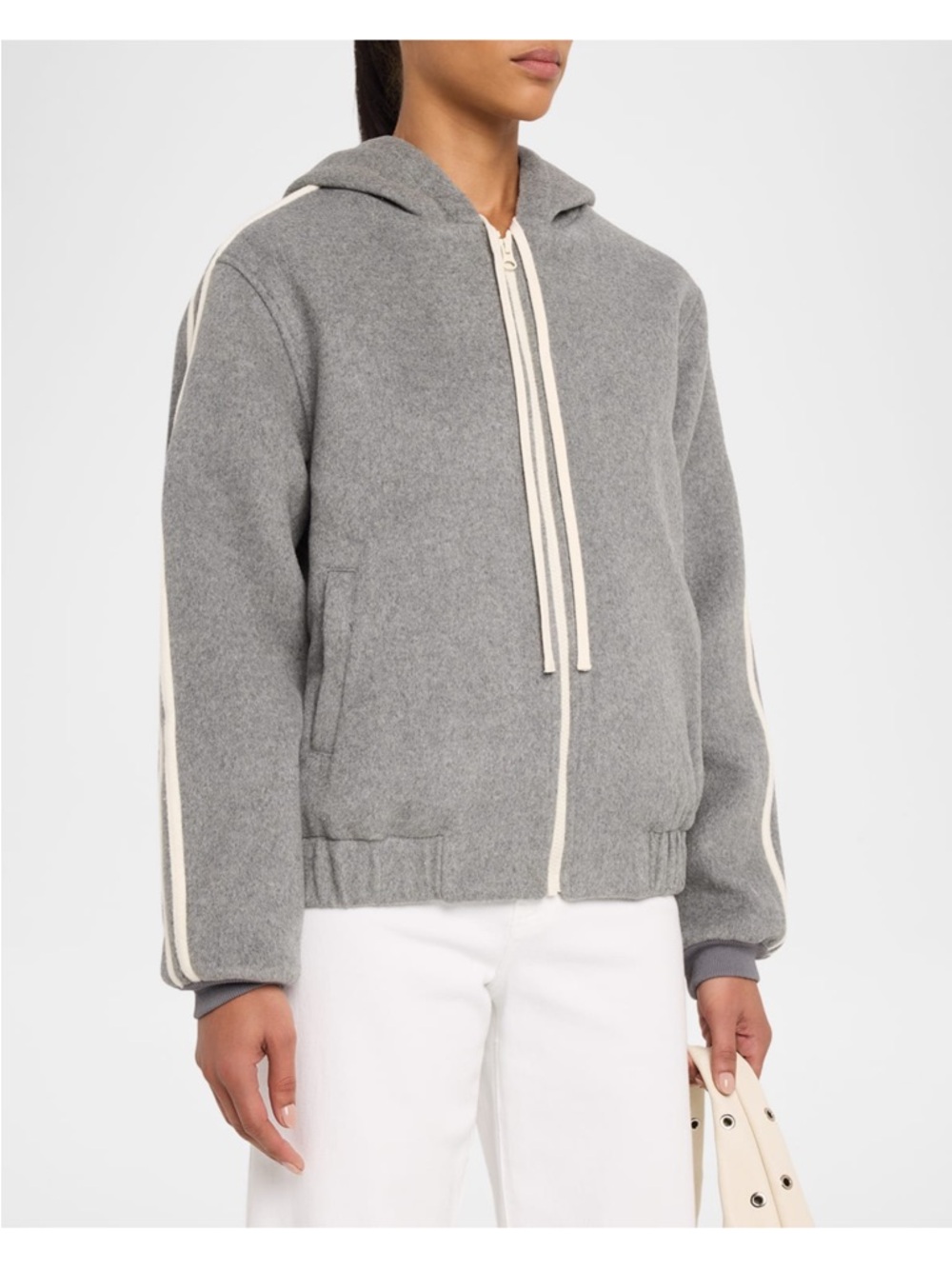 Still Here Boyfriend Zip Jacket